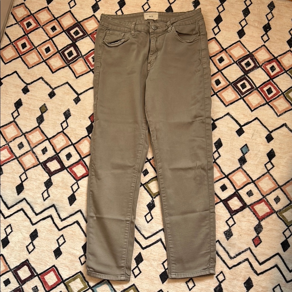 Women's Olive Jeans